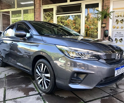 Honda City 2022 Cinza — foto 1 de 3
