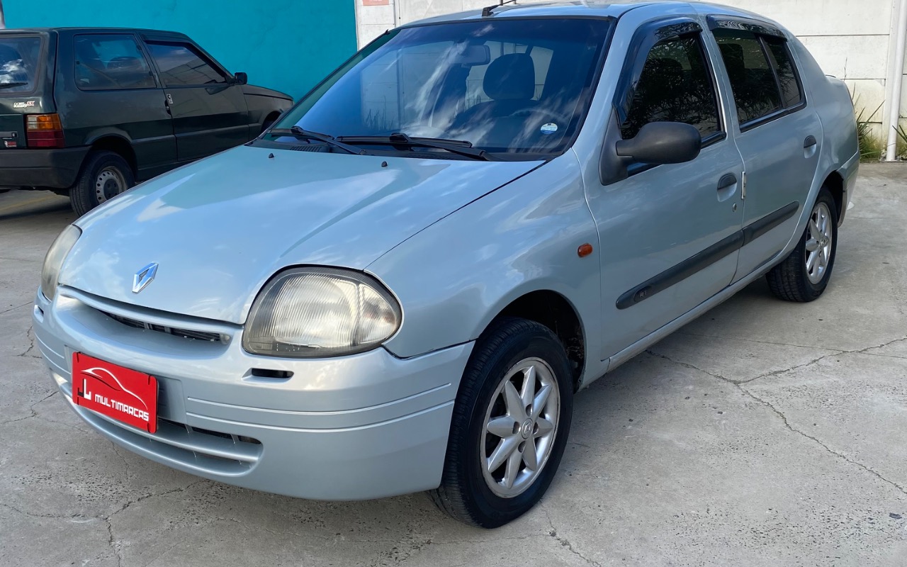 Renault Clio 2001 Prata — foto 1 de 3