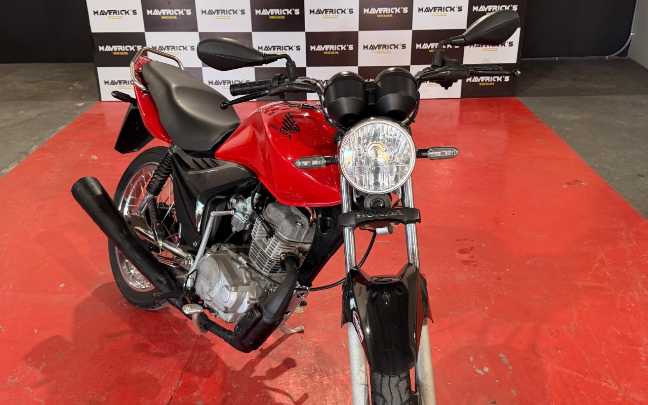Honda CG 125 FAN / FAN KS / 125 i FAN 2011 Vermelho — foto 1 de 3
