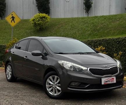 Kia Cerato 1.6 16V Flex Aut. 2014 Cinza — foto 1 de 3