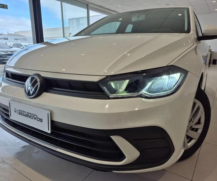 Volkswagen Polo 1.0 TSI Flex 12V 5p 2023 Branco — foto 1 de 3
