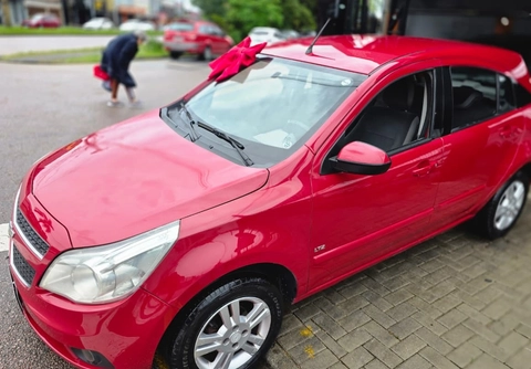 Chevrolet Agile 2011 Vermelho — foto 1 de 3