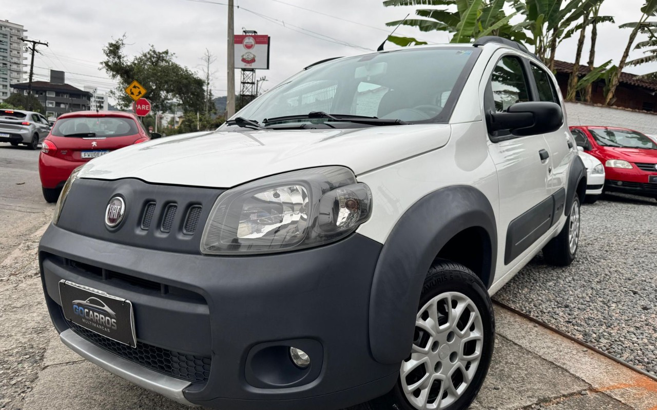 Fiat Uno 2012 Branco — foto 1 de 3
