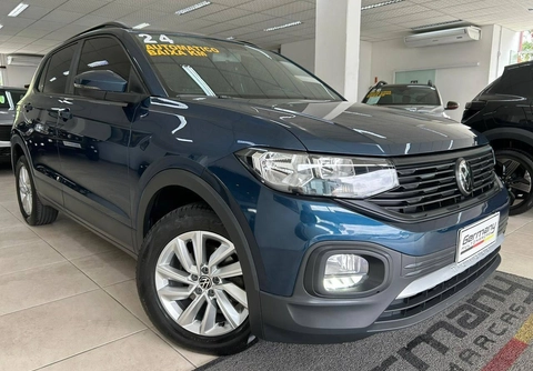 Volkswagen T-Cross 2024 Azul — foto 1 de 3
