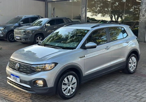 Volkswagen T-Cross 2021 Prata — foto 1 de 3