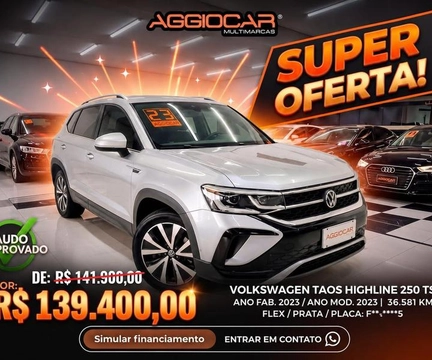 Volkswagen Taos 2023 Prata — foto 1 de 3