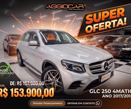 Mercedes-Benz GLC-250 2018 Prata — foto 1 de 3
