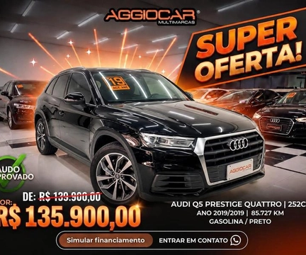 Audi Q5 2019 Preto — foto 1 de 3