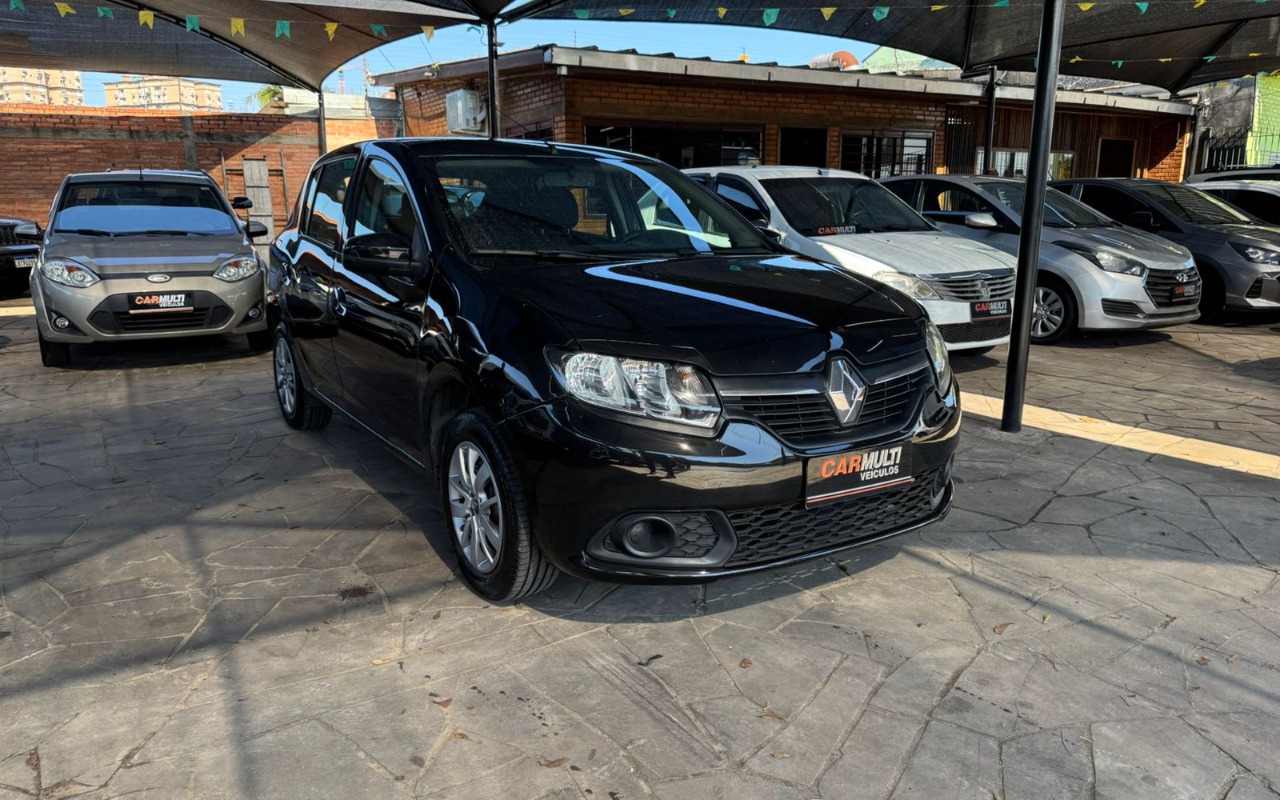 Renault Sandero 2019 Preto — foto 1 de 3