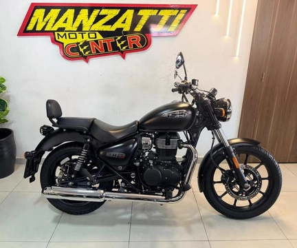 Royal Enfield Meteor 350 Stellar 2025 Preto — foto 1 de 3