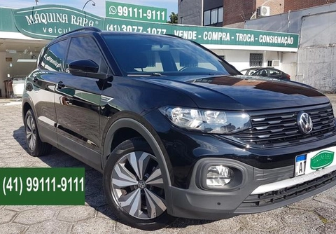 Volkswagen T-Cross 2020 Preto — foto 1 de 3
