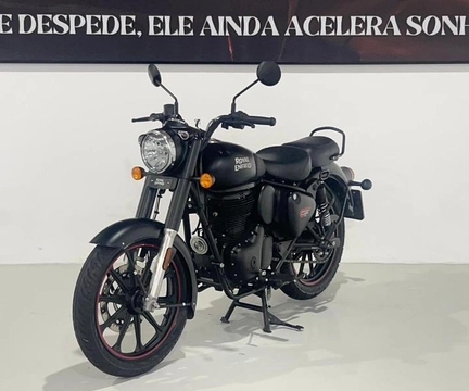 Royal Enfield Classic 350 Halcyon 2024 Preto — foto 1 de 3