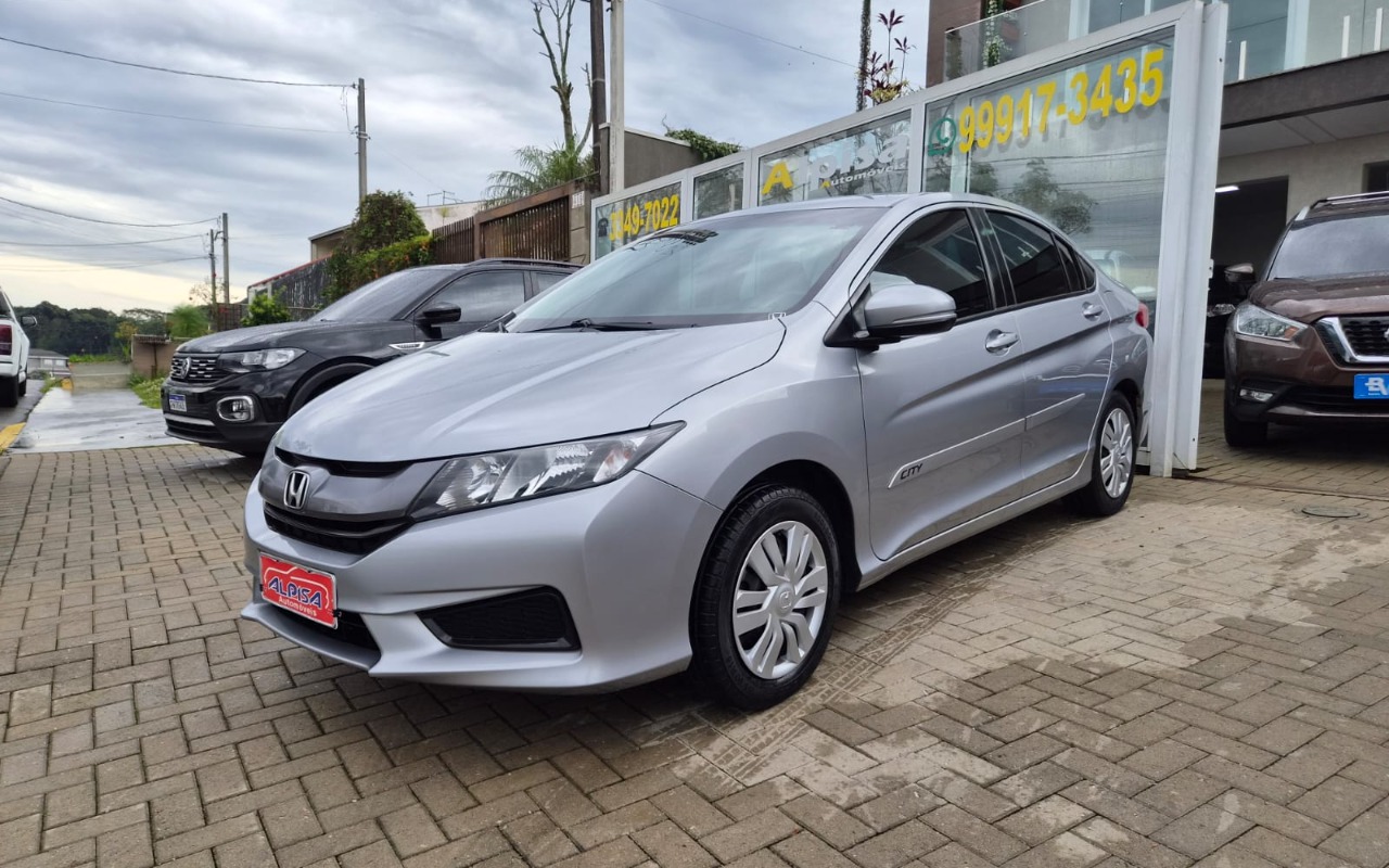 Honda City 2017 Cinza — foto 1 de 3