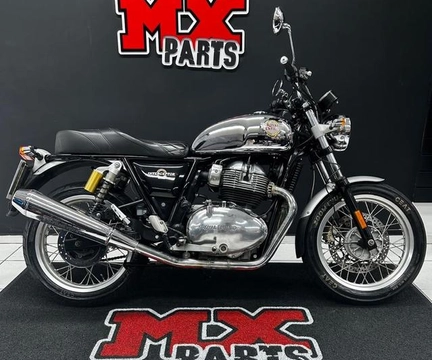 Royal Enfield Interceptor 650 Standard 2021 Prata — foto 1 de 1