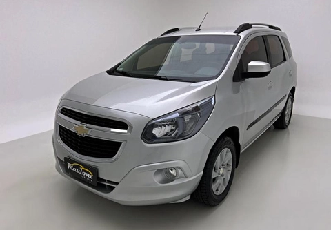 Chevrolet Spin 2016 Prata — foto 1 de 3
