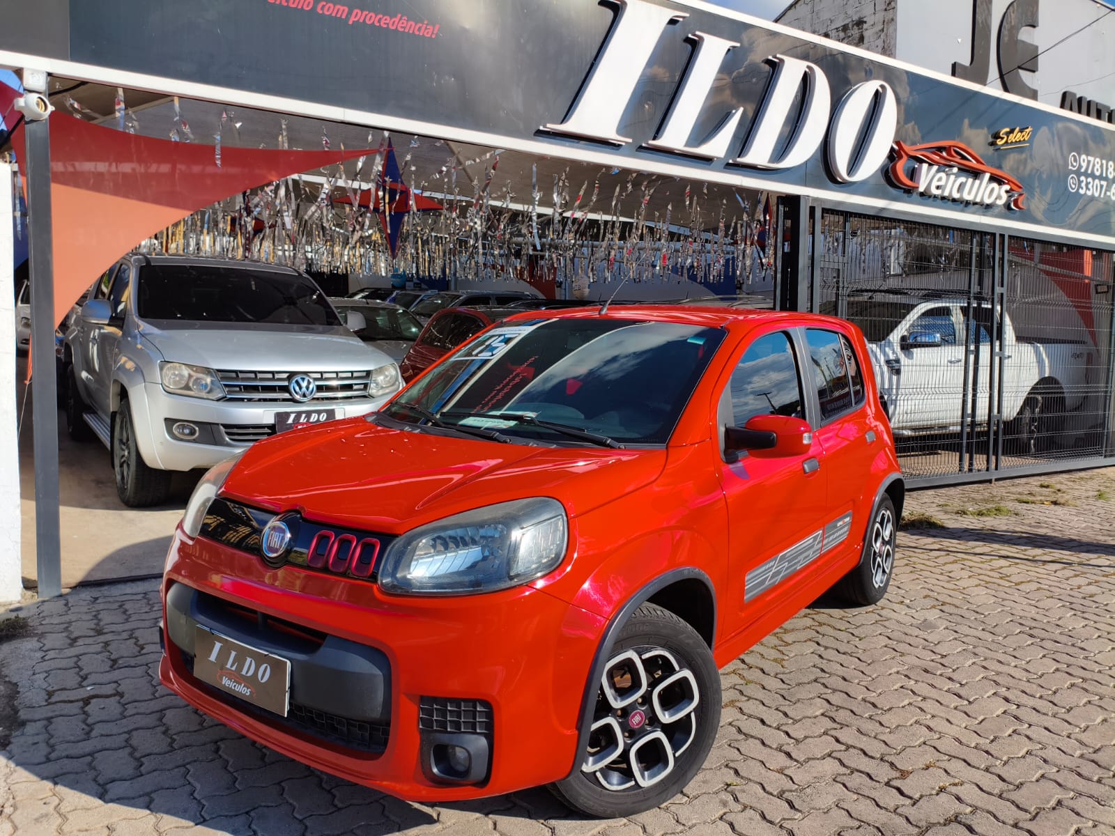 Fiat Uno 2015 Vermelho — foto 1 de 3
