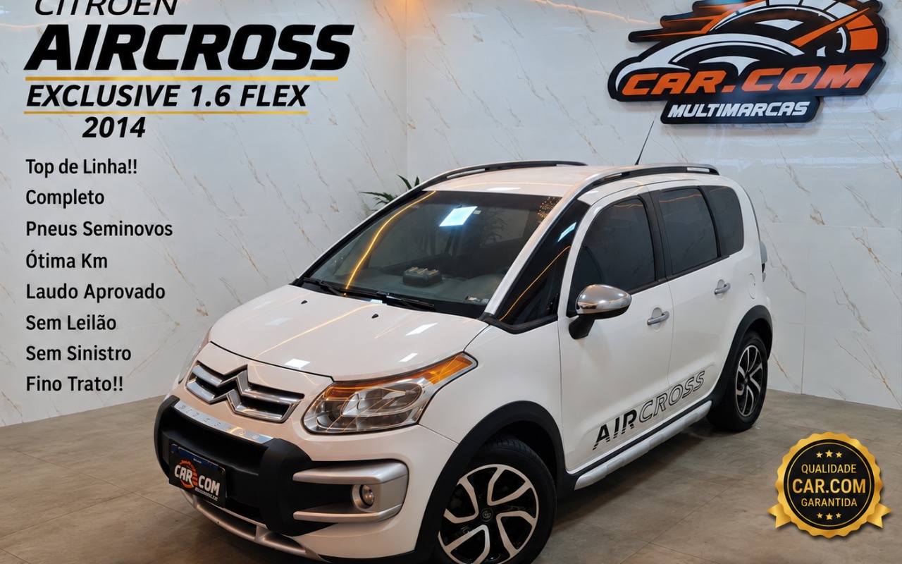 Citroën C3 Aircross Exc. ATACA. 1.6 Flex 16V 5p Aut na cor Branco em Curitiba / PR - 3666209