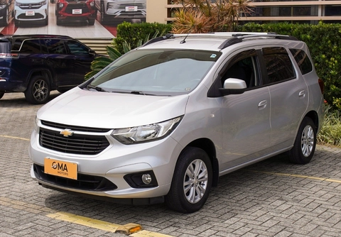 Chevrolet Spin 2020 Prata — foto 1 de 3