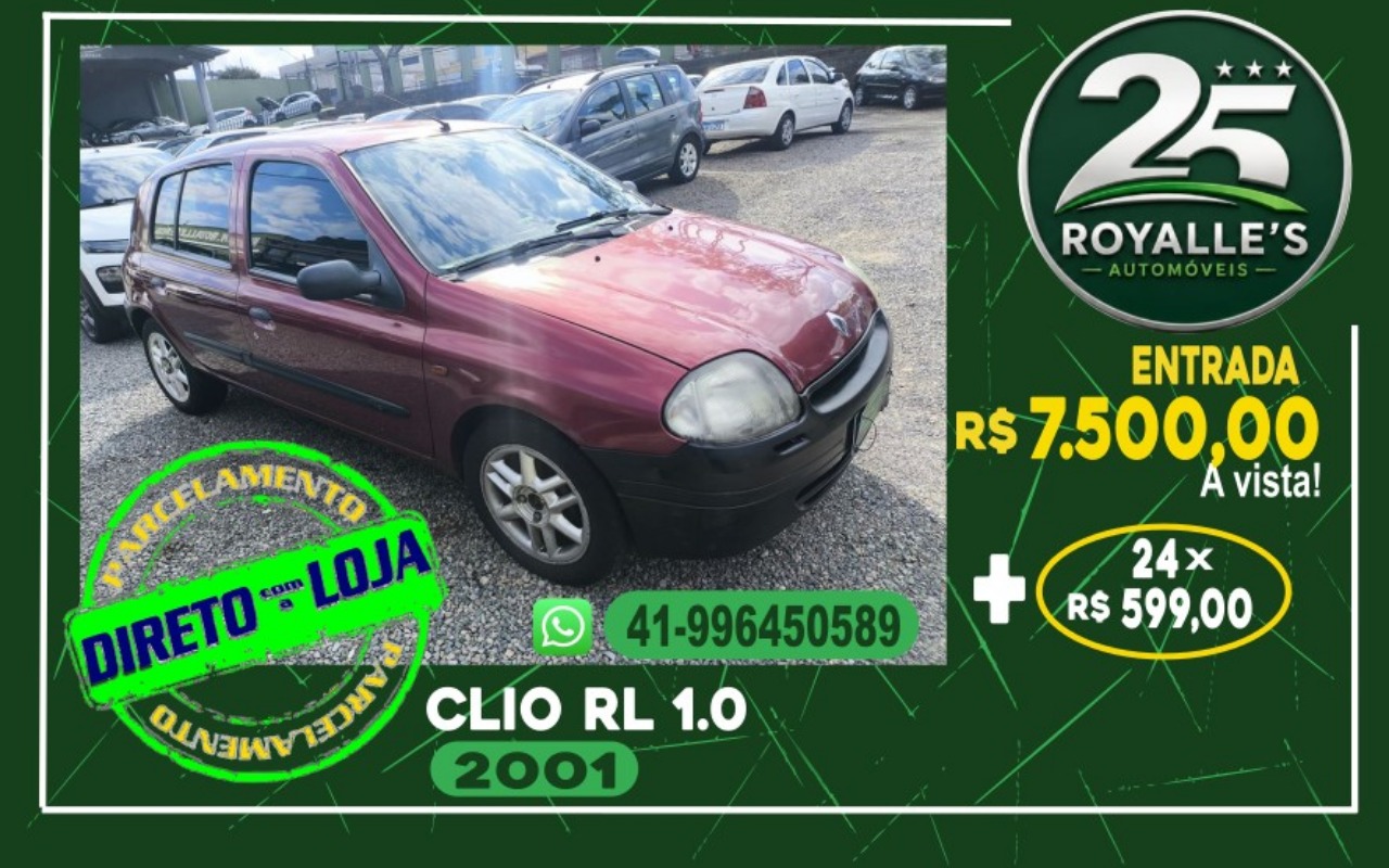 Renault Clio 2001 à venda