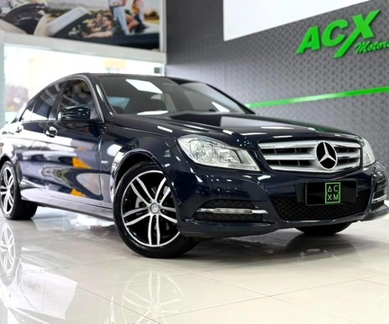 Mercedes-Benz C-180 2012 Azul — foto 1 de 3