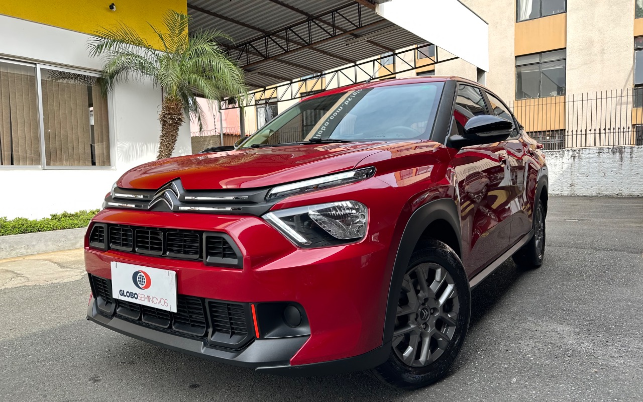 Citroën Basalt Feel 1.0 Flex 6V 5p Mec. na cor Vermelho em Curitiba / PR - 3674018