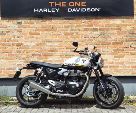 Triumph Speed Twin 1200cc 2025 Branco — foto 1 de 3