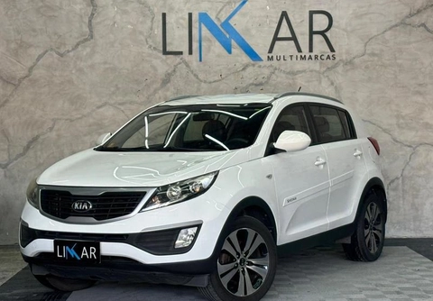 Kia Sportage 2.0 16V Aut. 2014 Branco — foto 1 de 3