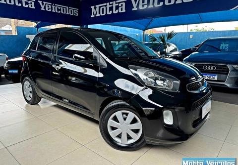 Kia Picanto 2016 Preto — foto 1 de 3