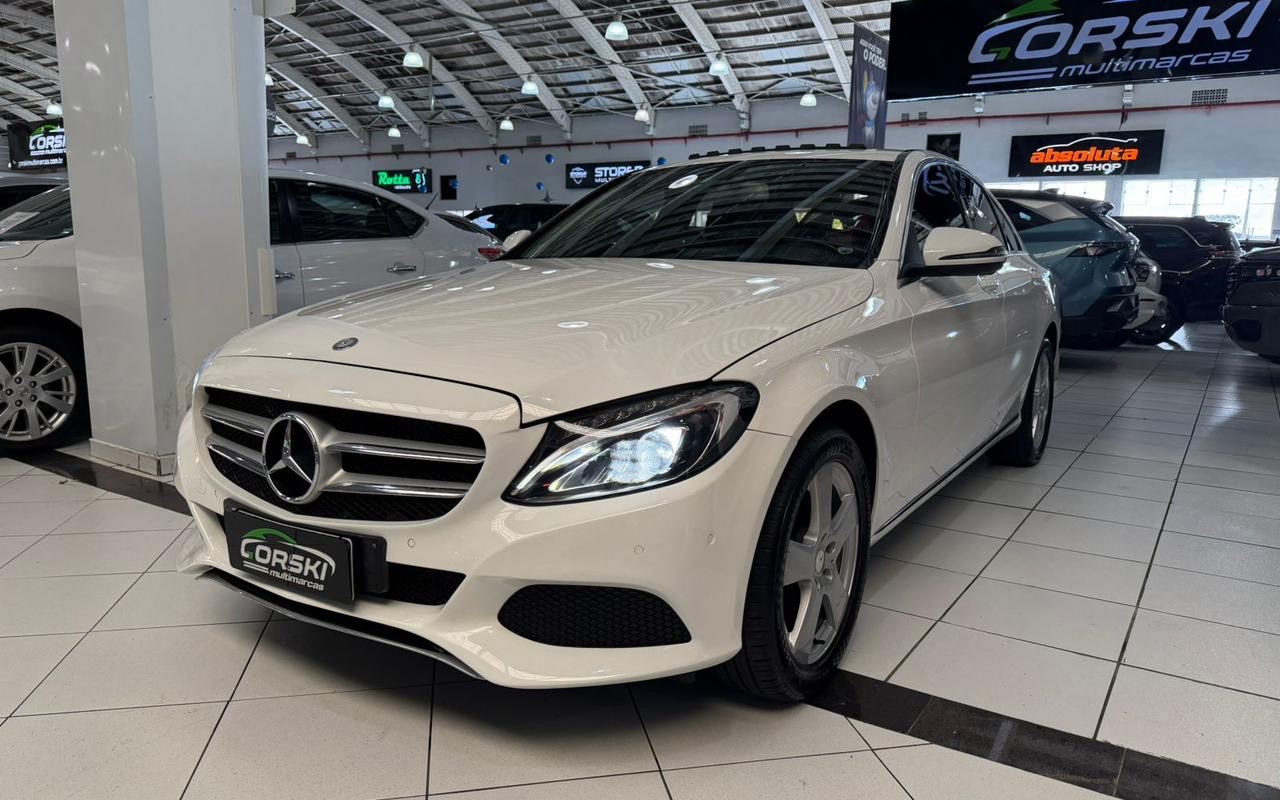 Mercedes-Benz C-200 2016 Branco — foto 1 de 3