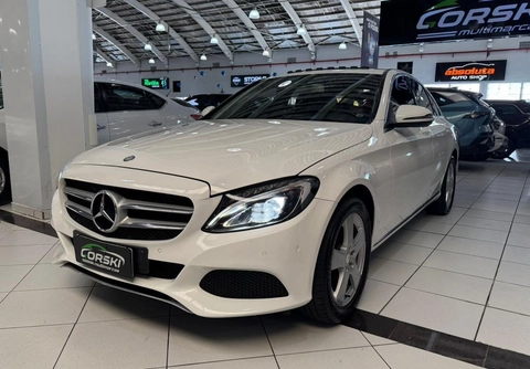 Mercedes-Benz C-200 2016 Branco — foto 1 de 3