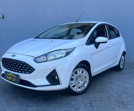 Ford Fiesta SE 1.6 16V Flex 5p 2018 Branco — foto 1 de 3