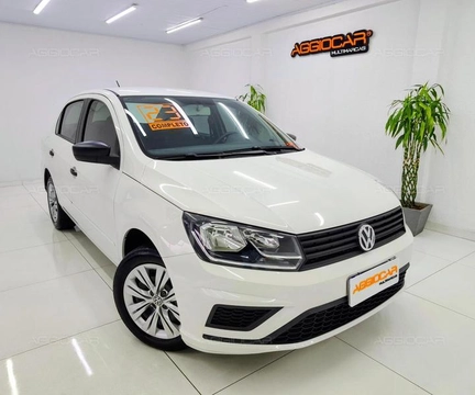 Volkswagen Voyage 1.0 Flex 12V 4p 2023 Branco — foto 1 de 3