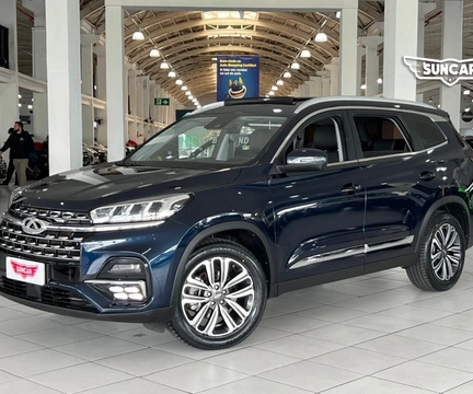 Caoa Chery Tiggo 8 2024 Azul — foto 1 de 3
