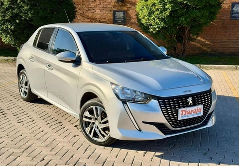 Peugeot 208 2022 Prata — foto 1 de 3