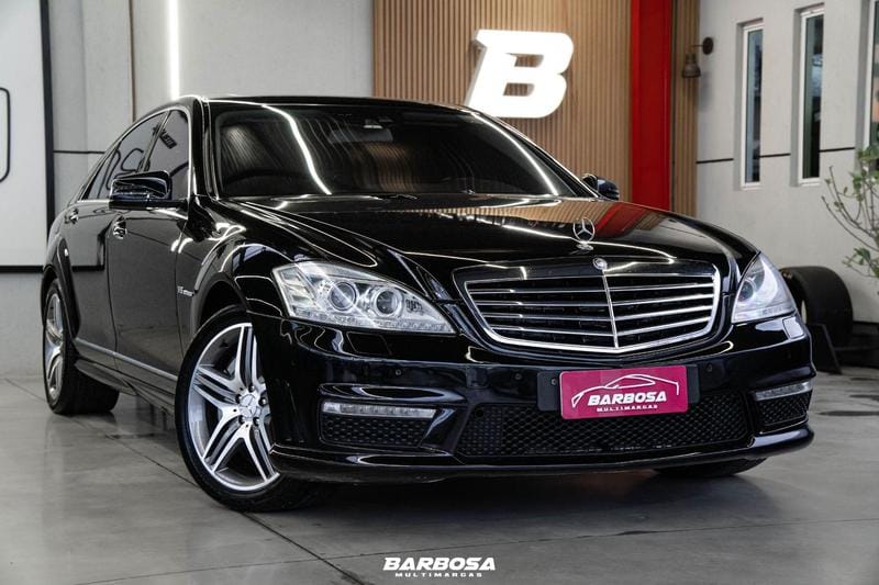 Mercedes-Benz S-63 AMG AMG 6.2 V8/5.5 V8 Bi-TB Aut na cor Preto em Curitiba / PR - 37190