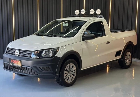 Volkswagen Saveiro 2021 Branco — foto 1 de 3