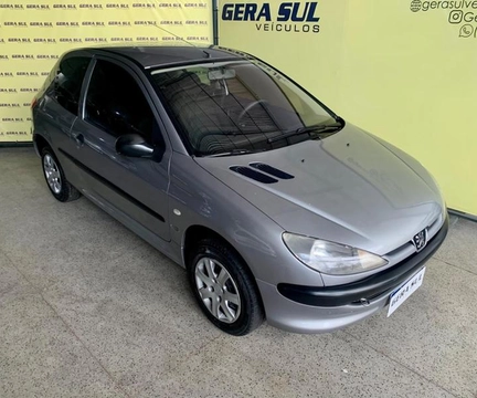 Peugeot 206 2002 Cinza — foto 1 de 3