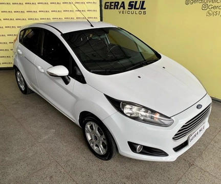 Ford Fiesta SE 1.6 16V Flex 5p 2016 Branco — foto 1 de 3
