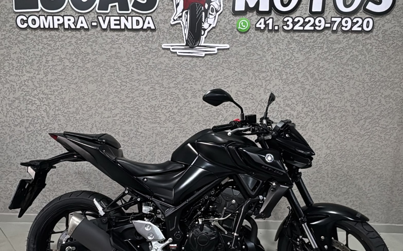 YAMAHA MT-03 321/ABS 2024 Preto — foto 1 de 3