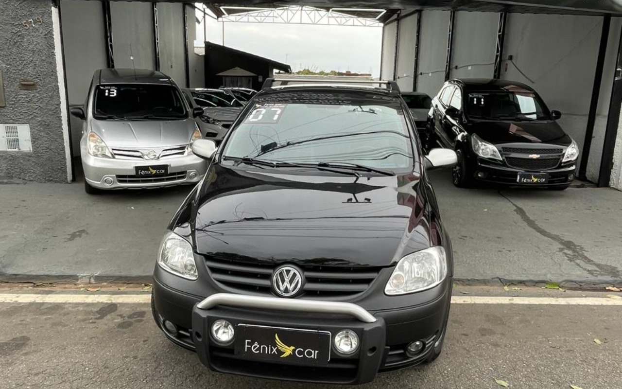 Volkswagen Crossfox 2007 Preto — foto 1 de 3