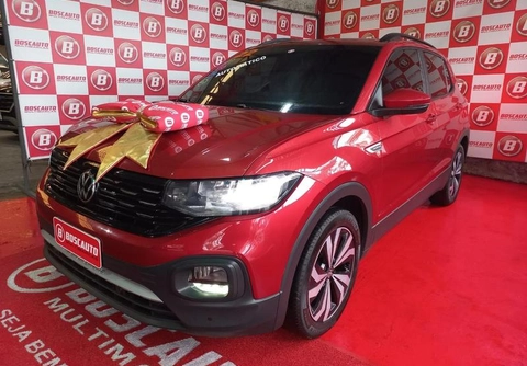 Volkswagen T-Cross 2022 Vermelho — foto 1 de 3