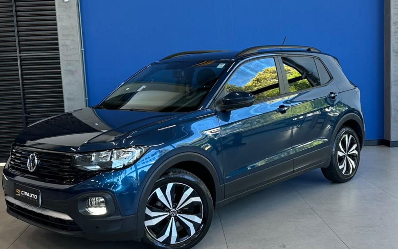 Volkswagen T-Cross 2023 Azul — foto 1 de 3