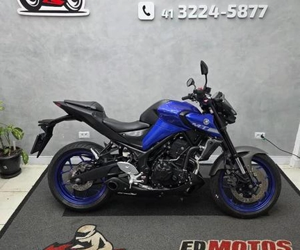 YAMAHA MT-03 321/ABS 2021 Azul — foto 1 de 3