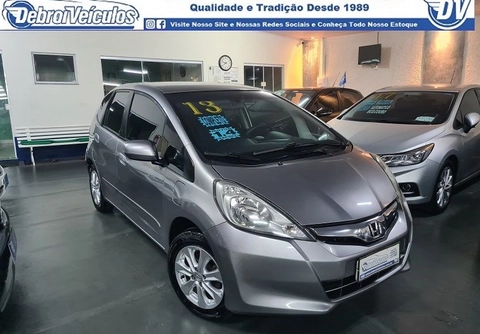 Honda Fit 2013 Cinza — foto 1 de 1