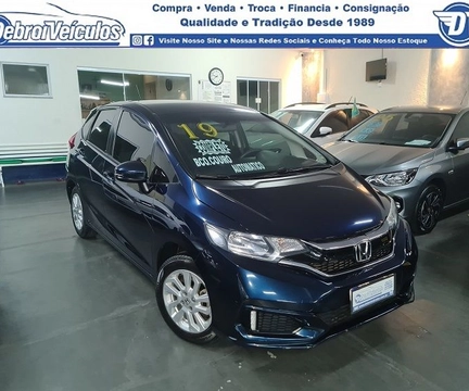 Honda Fit 2019 Azul — foto 1 de 3