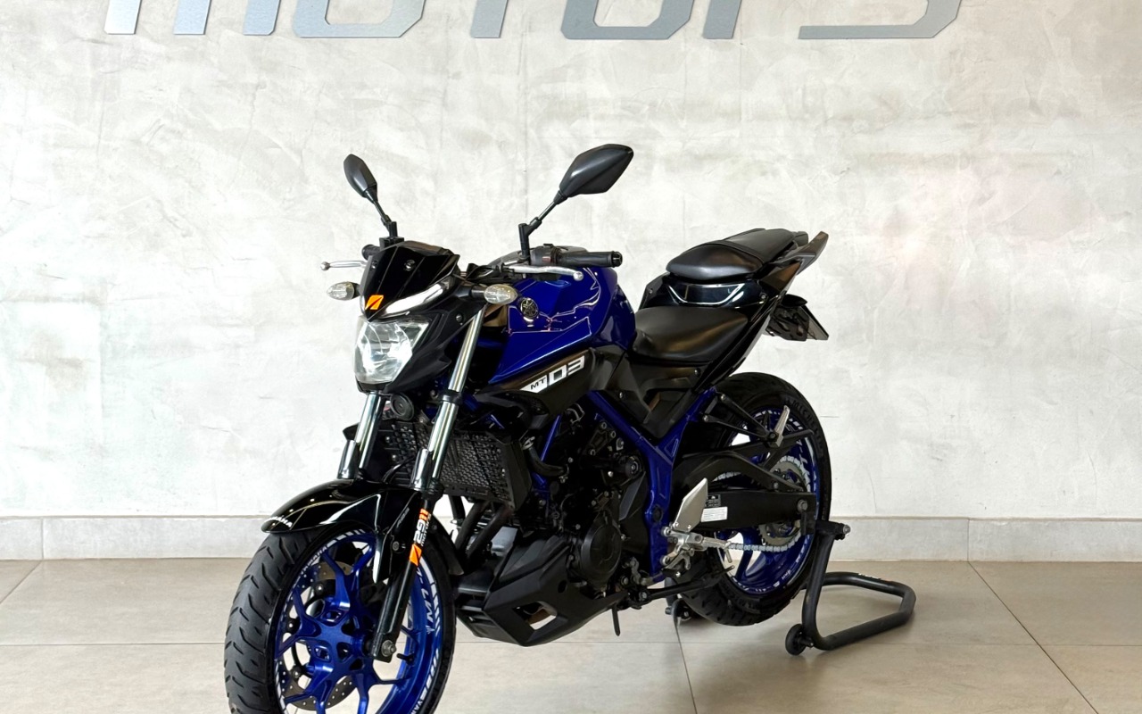 YAMAHA MT-03 321/ABS 2020 Azul — foto 1 de 3