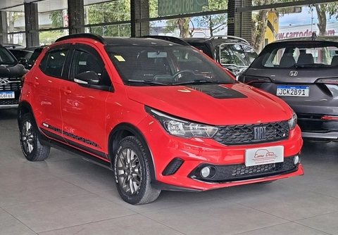 Fiat Argo TREKKING 1.3 8V Flex 2021 Vermelho — foto 1 de 3