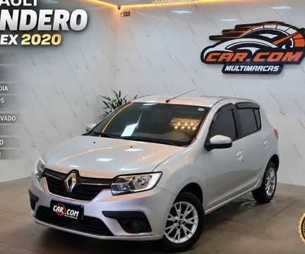 Renault Sandero 2020 Prata — foto 1 de 3
