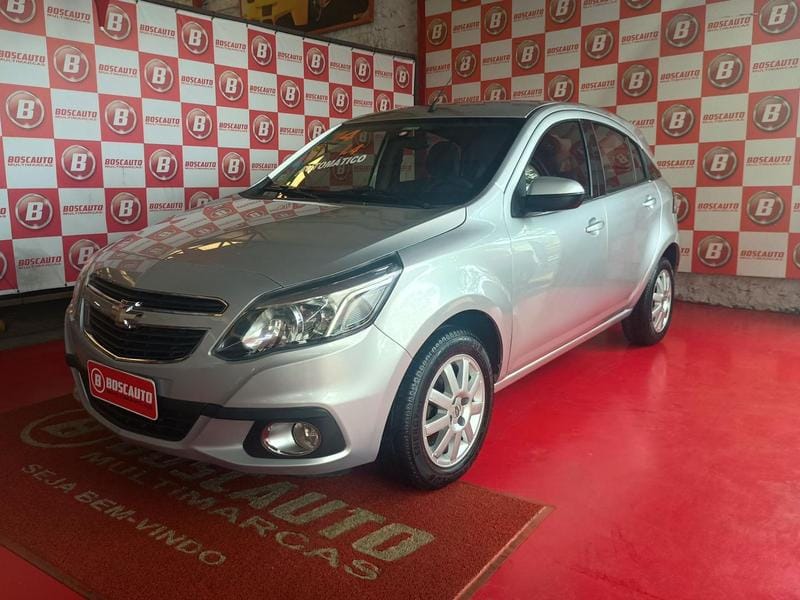 Chevrolet Agile LTZ EASYTRONIC 1.4 8V FlexPower 5p na cor Prata no Alvorada / RS - 37414