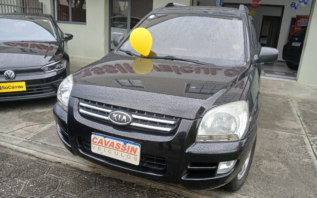 Kia Sportage 2008 Preto — foto 1 de 3